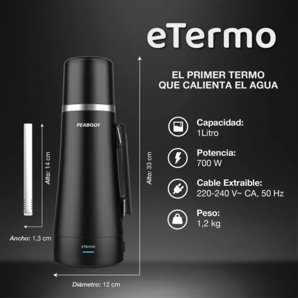 D_NQ_NP_2X_654357-MLA88957286651_072025-F E-Termo Electrico con Bombilla Integrada - Peabody