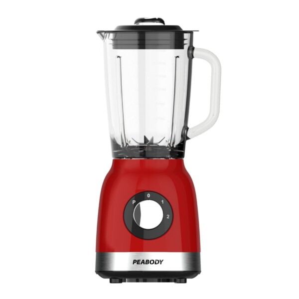 Licuadora de Mesa 1200w Roja Metalizada - Peabody