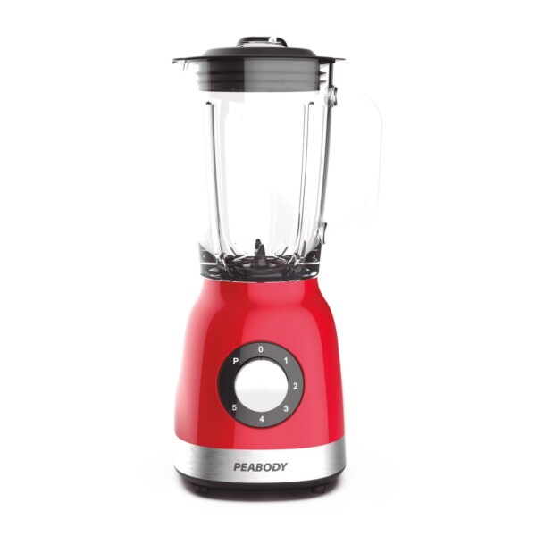 Licuadora de Mesa 1200w Roja Metalizada - Peabody