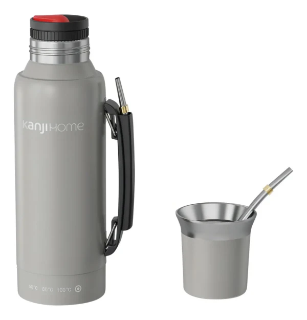 termo T- Mate kanji gris Termo T-mate Kanjihome